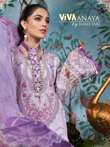 Viva Anaya By Shree Fab Cotton Summer Wear Pakistani Salwar Kameez Collection